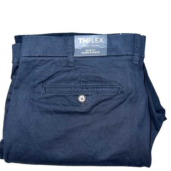 Tommy Hilfiger THFlex Comfort Stretch Slim Fit Chino Pants - Picture 3 of 10